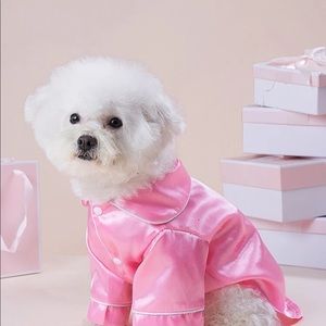 COPY - Dog pajama pink